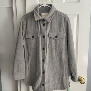 Gray Shacket